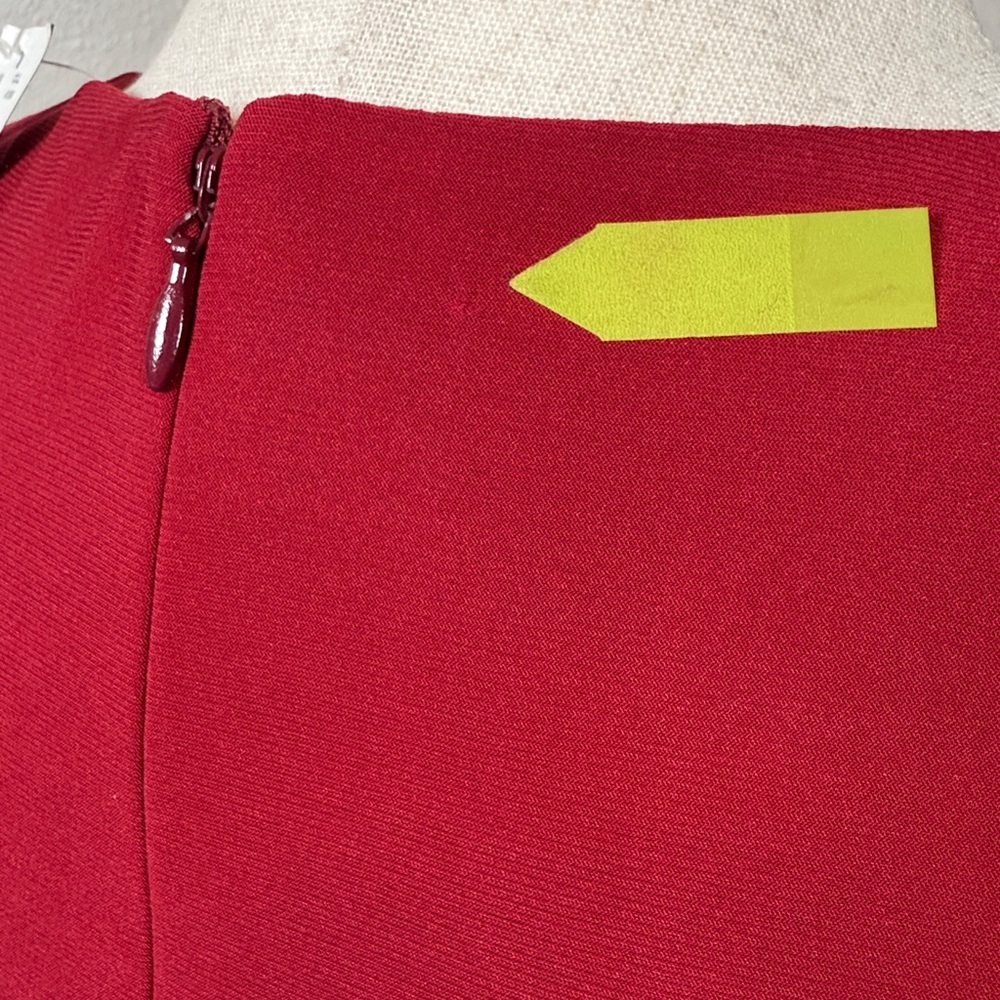 WHBM Slimming Bandage Sheath Dress 4 Red Shaping Sweetheart Valentine Femme NEW - Picture 8 of 17